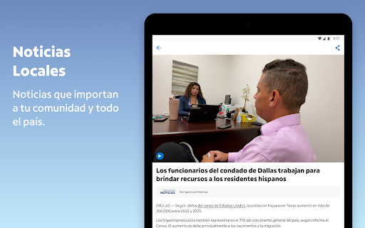 Captura de pantalla de Spectrum News