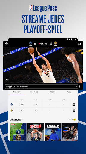 NBA: Live-Spiele & Spielstände Screenshot