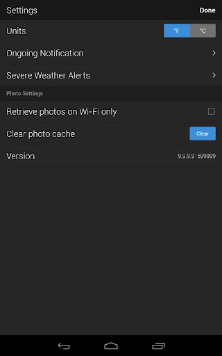 Yahoo Weather: Forecast & Maps screenshot
