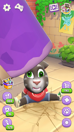 Captura de pantalla de Talking Tom Cat