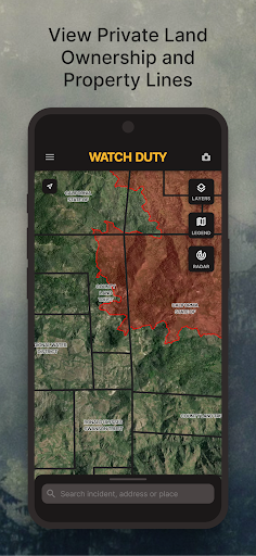 Captura de pantalla de Watch Duty: Wildfire & Floods