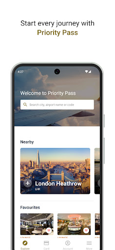 Priority Pass™ screenshot