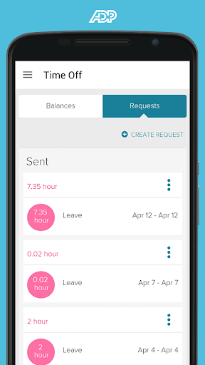 ADP Mobile Solutions Screenshot