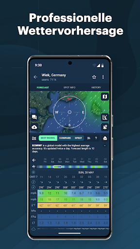 Windy.app: Windkarte, Gezeiten Screenshot