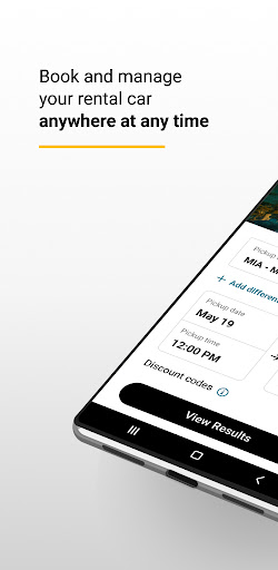 Hertz Rent-a-Car screenshot