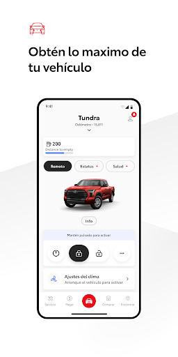 Captura de pantalla de Toyota
