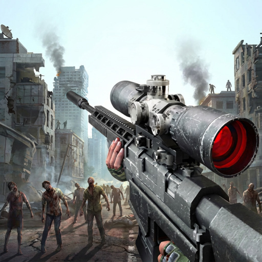 Zombie 3D Waffen Baller Spiele-Symbol