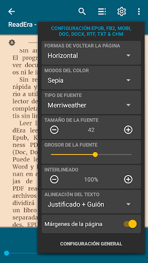 Captura de pantalla de ReadEra – lector de libros