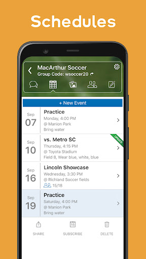 Captura de pantalla de TeamReach - Your Team App
