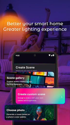 Captura de pantalla de Hue Light App Remote Control