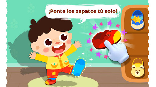 Captura de pantalla de Hábitos Diarios del Panda Bebé