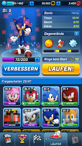 Sonic Forces Lauf & Kampfspiel Screenshot