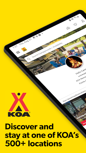 KOA Camping | RV, Cabin & Tent screenshot