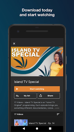 Captura de pantalla de Island TV
