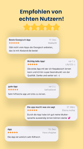 Sprachen lernen mit Ling Screenshot