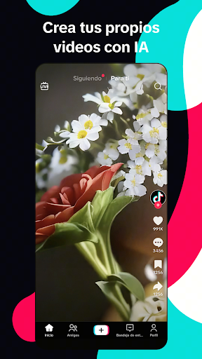 Captura de pantalla de TikTok