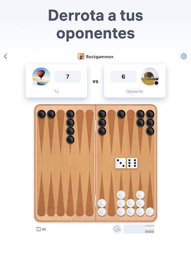 Captura de pantalla de Backgammon - Juegos de mesa