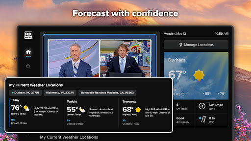Captura de pantalla de FOX Weather: Daily Forecasts