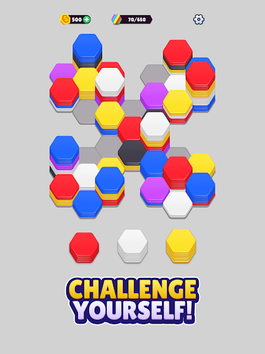Hexa Sort screenshot