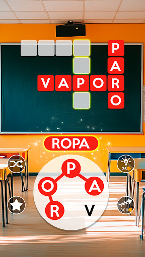 Captura de pantalla de Wordscapes