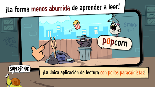 Captura de pantalla de Superfonik: Lectura para niños