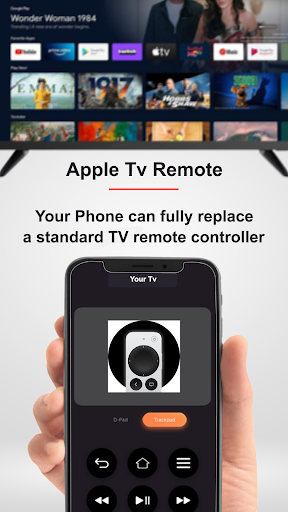 Captura de pantalla de Apple tv Remote