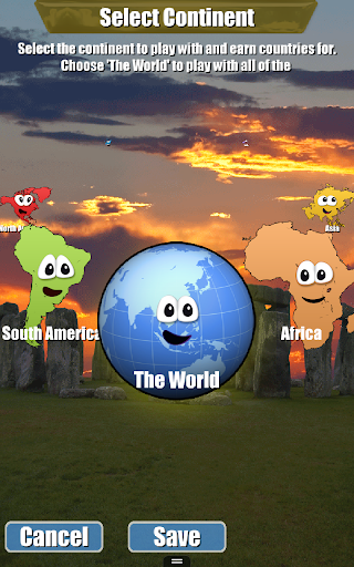 Captura de pantalla de Un Montón de Países