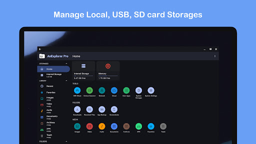 Captura de pantalla de AnExplorer Pro File Manager