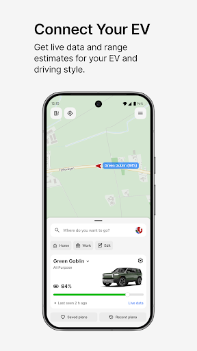 A Better Routeplanner (ABRP) screenshot