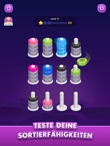 Nut Sort: Color Sorting Game Screenshot