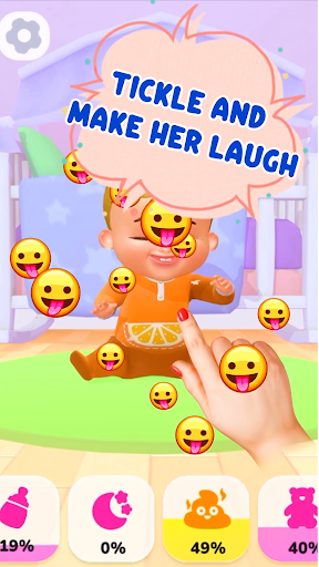 Captura de pantalla de My Baby Care Virtual Baby Care