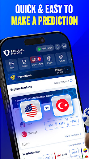 Captura de pantalla de FanDuel Prediction Markets