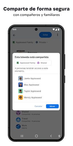 Captura de pantalla de 1Password: Password Manager