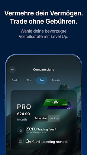 Crypto.com - Kaufe BTC ETH CRO Screenshot