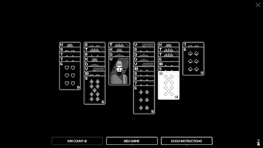 Captura de pantalla de Zachtronics Solitaire