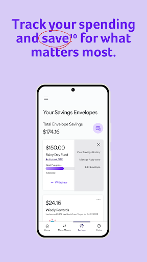 Captura de pantalla de myWisely: Mobile Banking