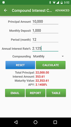 Captura de pantalla de Financial Calculators Pro
