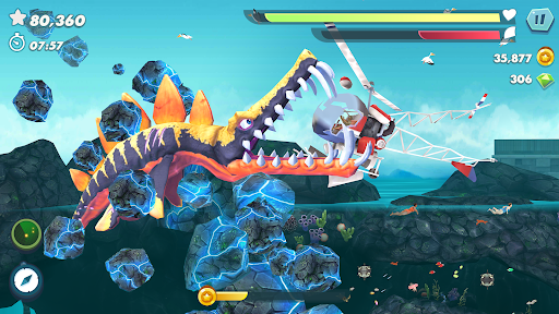 Captura de pantalla de Hungry Shark Evolution