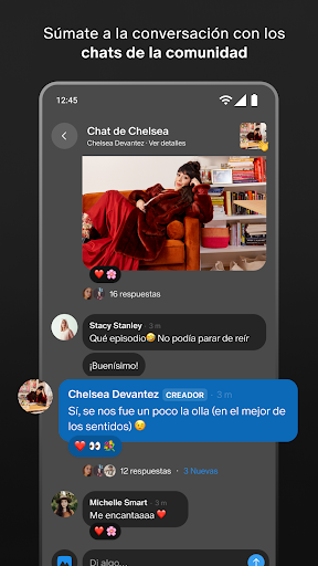 Captura de pantalla de Patreon