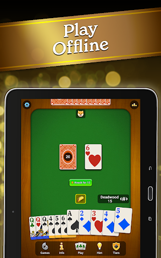 Captura de pantalla de Gin Rummy Classic