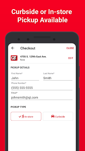 Captura de pantalla de QuikTrip: Food, Coupons & Fuel