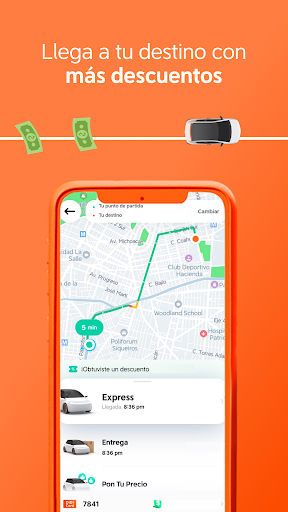 Captura de pantalla de DiDi: Viajes, Comida y Pagos