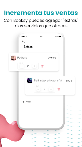 Captura de pantalla de Booksy Biz: para negocios