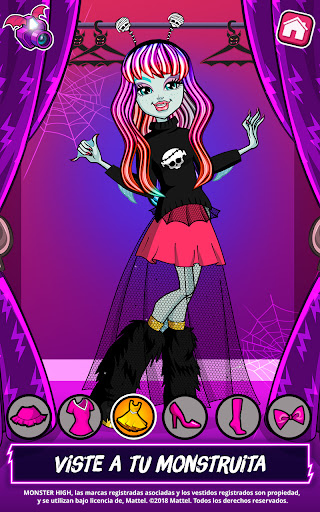 Captura de pantalla de Salón de belleza Monster High™