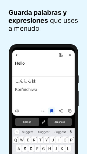 Captura de pantalla de Traductor de DeepL