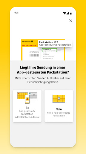 Post & DHL Screenshot