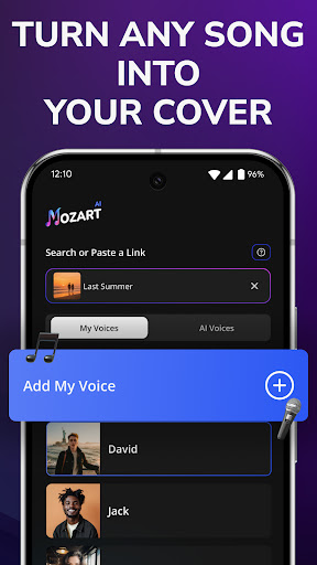 AI Song Generator - Mozart AI screenshot