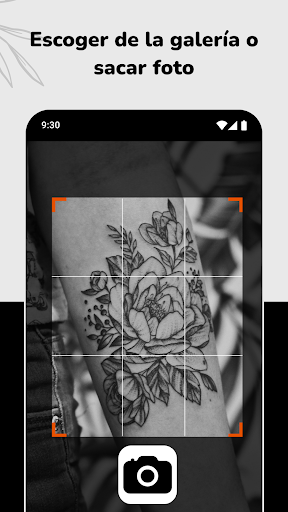 Captura de pantalla de Simular y Diseñar Tatuajes