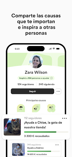 Captura de pantalla de GoFundMe