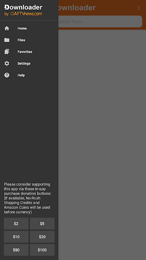 Captura de pantalla de Downloader by AFTVnews